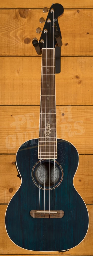 Fender Dhani Harrison Ukulele Sapphire Blue - Image 2