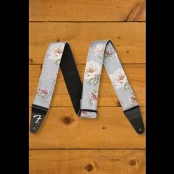Fender Accessories | Floral Strap - Grey - 2"