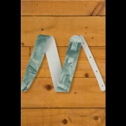 Fender Tie Dye Leather Strap - Sage Green