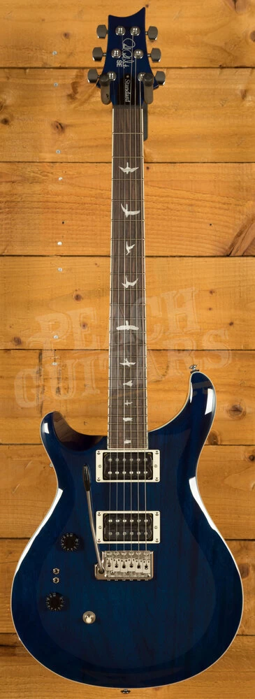 PRS SE Standard | SE Standard 24-08 - Translucent Blue Left Handed - Image 2