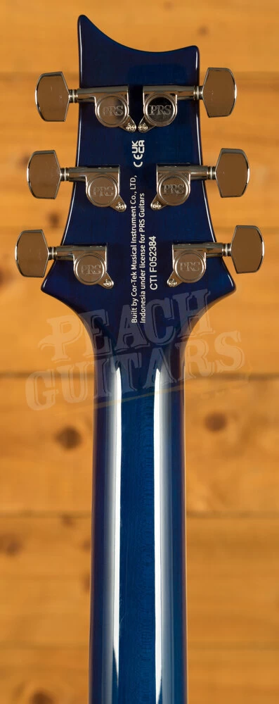 PRS SE Standard | SE Standard 24-08 - Translucent Blue Left Handed - Image 6