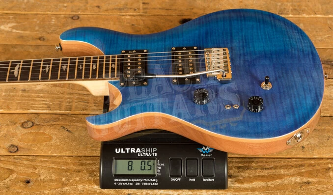 PRS SE Custom | SE Custom 24-08 - Faded Blue - Left-Handed - Image 7
