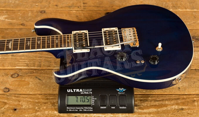 PRS SE Standard | SE Standard 24-08 - Translucent Blue Left Handed - Image 7