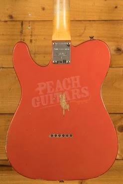 Fender Custom Shop LTD 64 Telecaster Relic Aged Candy Tangerine W/Matching Headstock