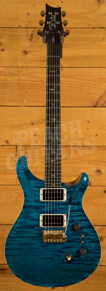 PRS Wood Library Custom 24-08 | Aquamarine Quilt 10-Top - Image 2