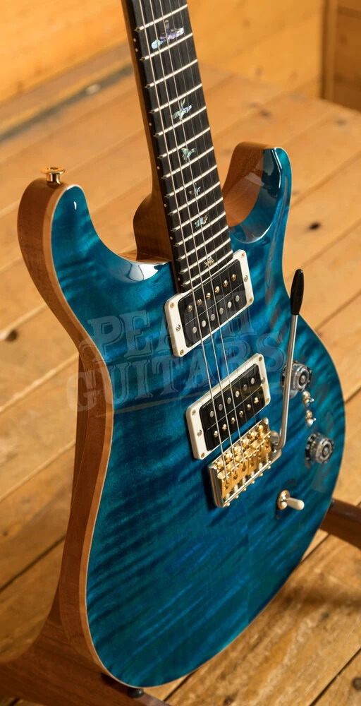 PRS Wood Library Custom 24-08 | Aquamarine Quilt 10-Top - Image 5