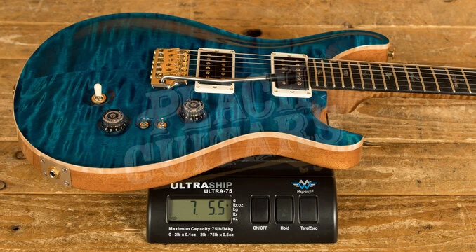 PRS Wood Library Custom 24-08 | Aquamarine Quilt 10-Top - Image 8