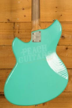 Novo Select Serus J | Foam Green - Aged Pearloid Pickguard