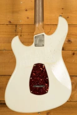 Novo Select Idris | Olympic White - Tortoiseshell Pickguard