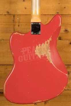Fender Custom Shop 62 Jaguar Heavy Relic Fiesta Red