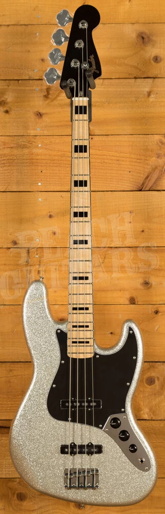 Fender Limited Edition Artist Mikey Way Jazz Bass | Maple - Silver Sparkle *B-Stock* - Image 2