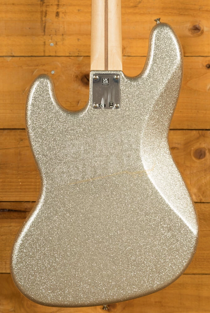 Fender Limited Edition Artist Mikey Way Jazz Bass | Maple - Silver Sparkle *B-Stock*