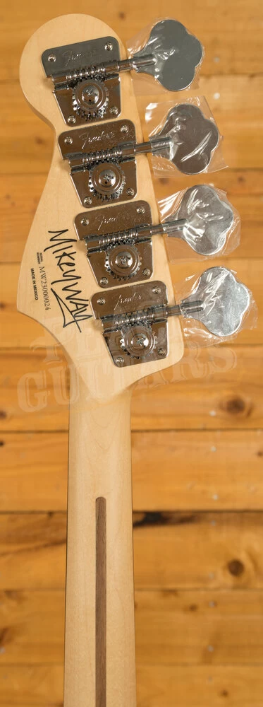 Fender Limited Edition Artist Mikey Way Jazz Bass | Maple - Silver Sparkle *B-Stock* - Image 7