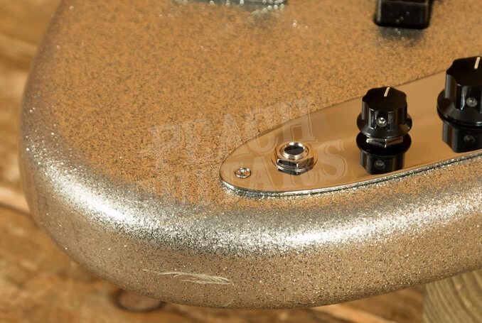 Fender Limited Edition Artist Mikey Way Jazz Bass | Maple - Silver Sparkle *B-Stock* - Image 5