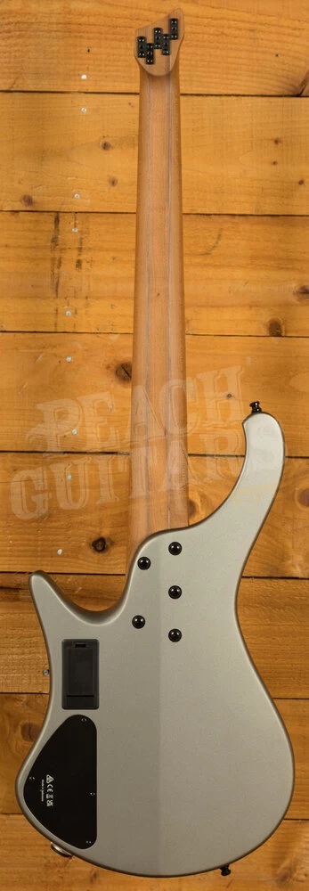 Ibanez EHB Workshop Basses | EHB1005SMS - 5-String Multi Scale - Metallic Grey Matte - Image 3