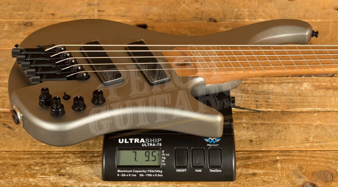 Ibanez EHB Workshop Basses | EHB1005SMS - 5-String Multi Scale - Metallic Grey Matte - Image 7