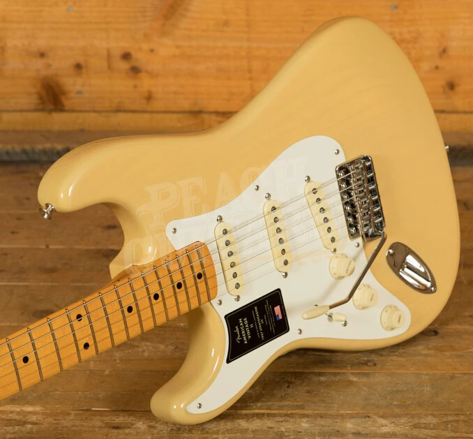 Fender American Vintage II 1957 Stratocaster | Maple - Vintage Blonde - Left-Handed - Image 4