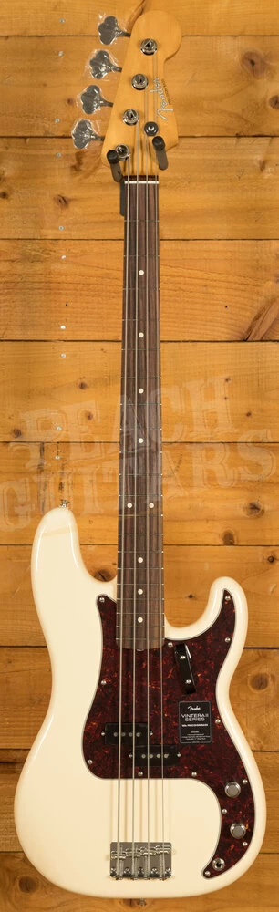 Fender Vintera II 60s Precision Bass | Rosewood - Olympic White - Image 2