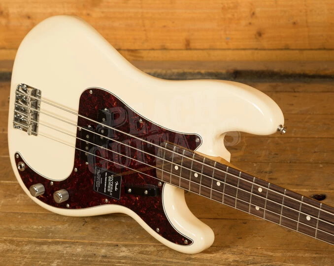 Fender Vintera II 60s Precision Bass | Rosewood - Olympic White - Image 4