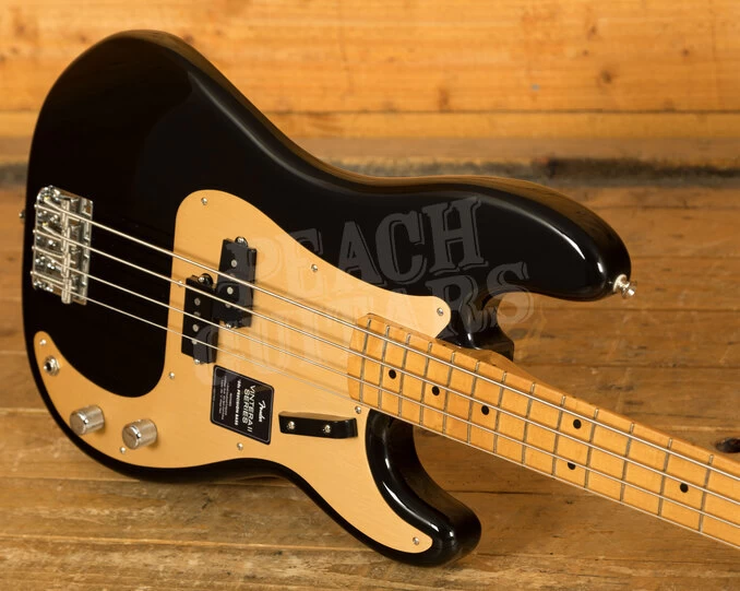 Fender Vintera II 50s Precision Bass | Maple - Black - Image 4