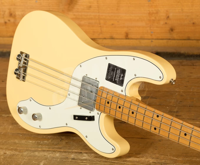 Fender Vintera II 70s Telecaster Bass | Maple - Vintage White - Image 4