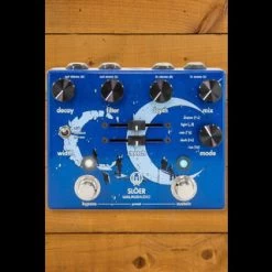 Walrus Audio Sloer | Stereo Ambient Reverb - Lollipop Blue