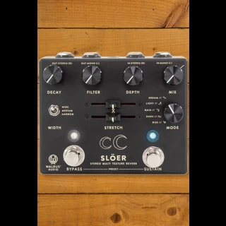 Walrus Audio Sloer | Stereo Ambient Reverb - Matte Black