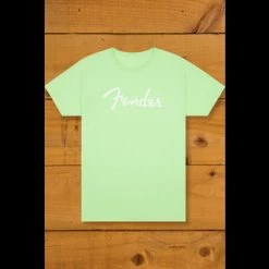 Fender Lifestyle | Spaghetti Logo T-Shirt - Surf Green