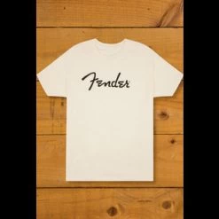 Fender Spaghetti Logo T-Shirt - Olympic White