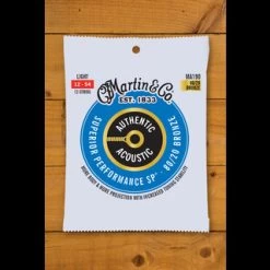 Martin Accessories | Authentic Acoustic - SP - 80/20 Bronze 12-String Light 12-54