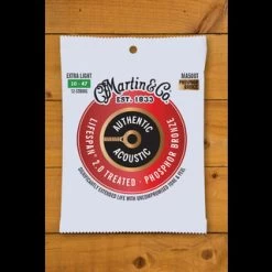 Martin Accessories | Authentic Acoustic - LifeSpan 2.0 - Phosphor Bronze 12-String Extra Light 10-47