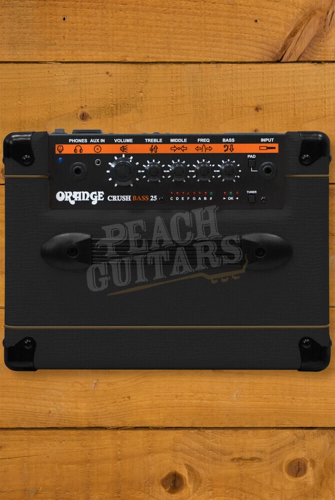 Orange Bass Amps | Crush Bass 25 Combo - Black