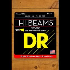 DR HI-BEAM - Stainless Steel Bass Strings | Heavy 50-110