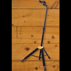 Hercules GS415B PLUS | Auto Grip System Single Guitar Stand W/Foldable Yoke