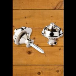 Dunlop SLS1031N | Straplok Strap Retainers Dual Design - Nickel