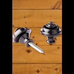 Dunlop SLS1033BK | Straplok Strap Retainers Dual Design - Black Oxide