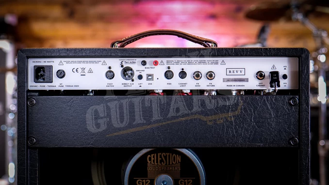 Revv Amplifiers | D25 25/5-Watt 6V6 1x12" Valve Combo Black Taurus *European Exclusive* - Image 3