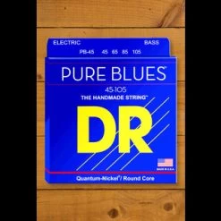 DR PURE BLUES - Quantum Nickel Bass Strings | Medium 45-105