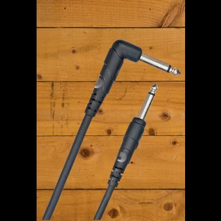 D'Addario Accessories | Classic Series Instrument Cable - Right Angle Plug - 10'
