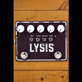 SolidGoldFX Lysis | Polyphonic Octave Down Fuzz Modulator