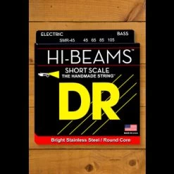 DR HI-BEAM - Stainless Steel Bass Strings | Medium 45-105 Short Scale